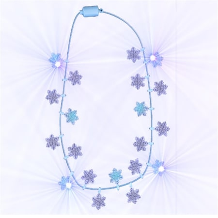 Endless Games Snowflake String Lights Necklace EN3342567